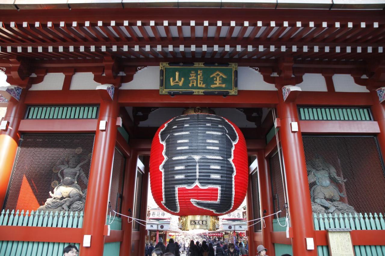 Apa Hotel Asakusa Kaminarimon Minami Tokio Exterior foto